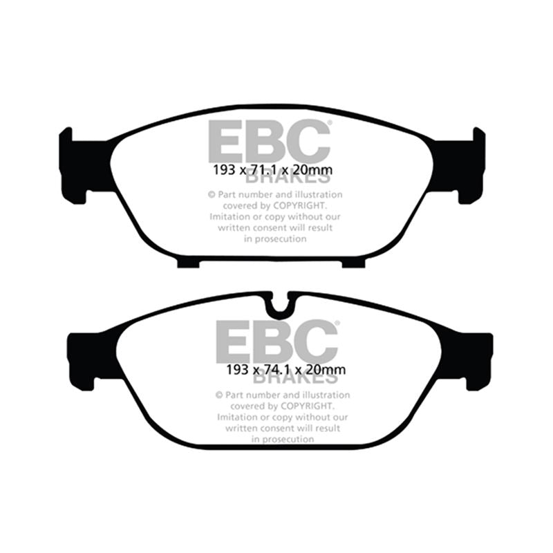 EBC Yellowstuff Street And Track Brake Pads (DP42086R)