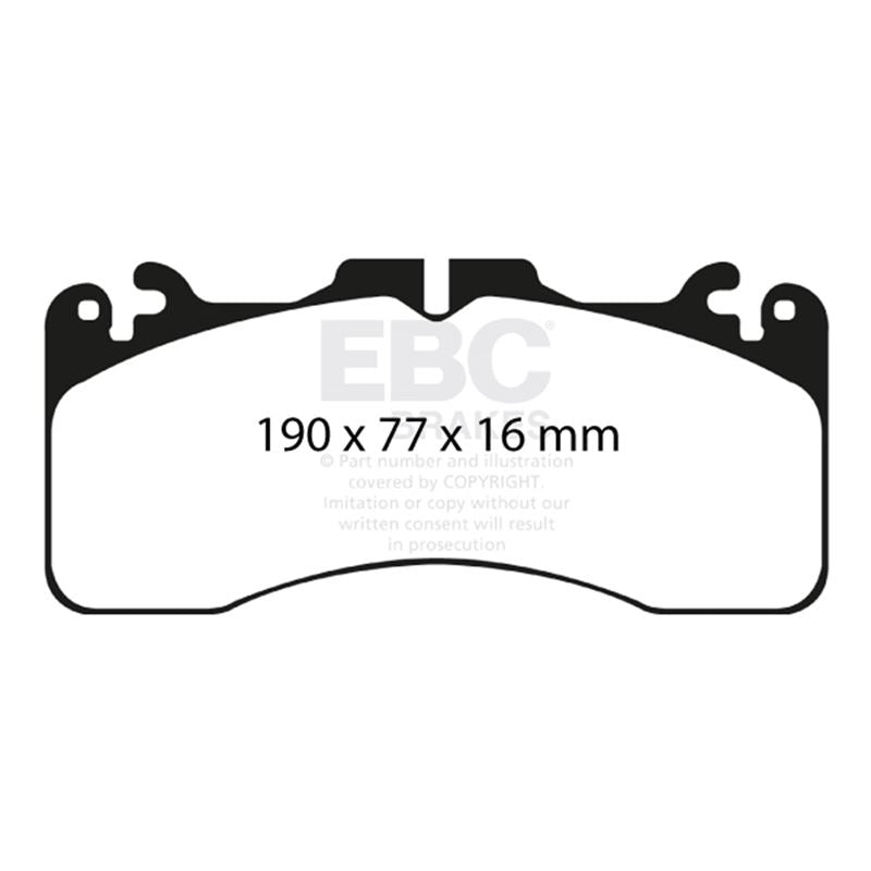 EBC Greenstuff 2000 Series Sport Brake Pads (DP21867)