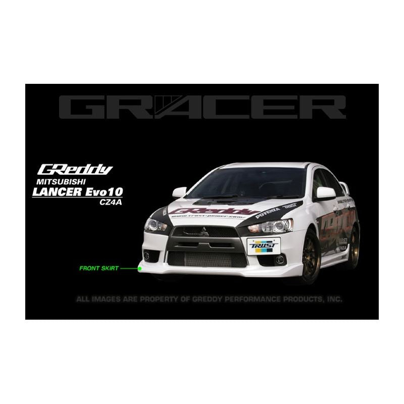 GReddy Front Lip SPOILER LANCER EVO10 08-15 (17030014)