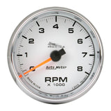 AutoMeter Pro-Cycle Gauge Tach 2 5/8in 8K Rpm 2and4 Cylinder White (19307)