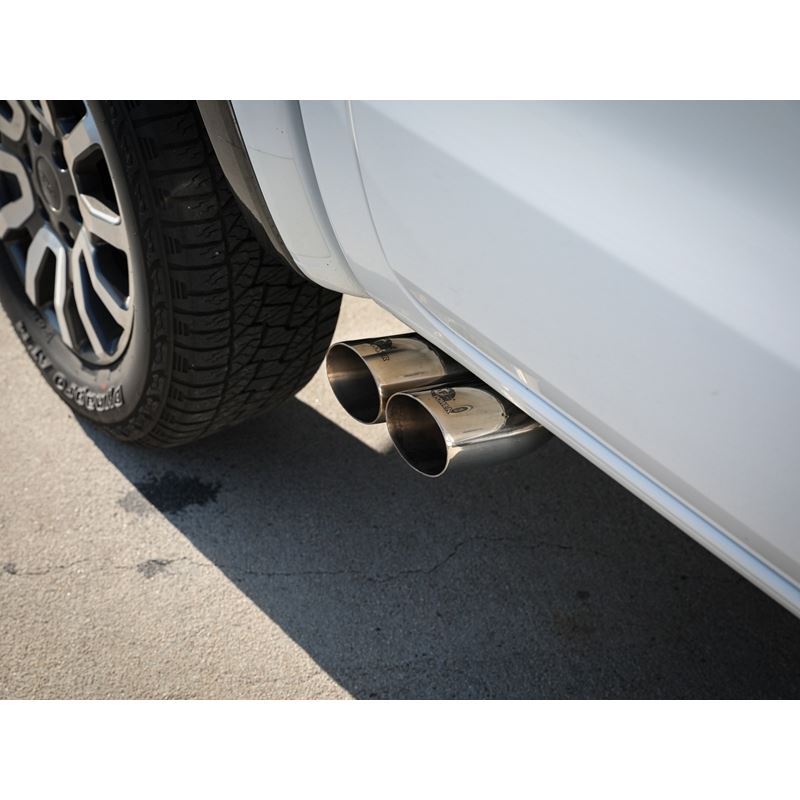 afe Rebel Series 3 IN 304 Stainless Steel Cat-Back Exhaust System w/ Polished Tips (t) (49-33119-P)