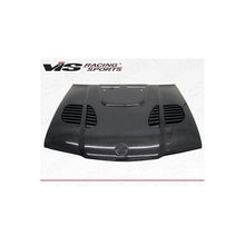 Load image into Gallery viewer, VIS Racing GTR Style Black Carbon Fiber Hood (92BME364DGTR-010C)