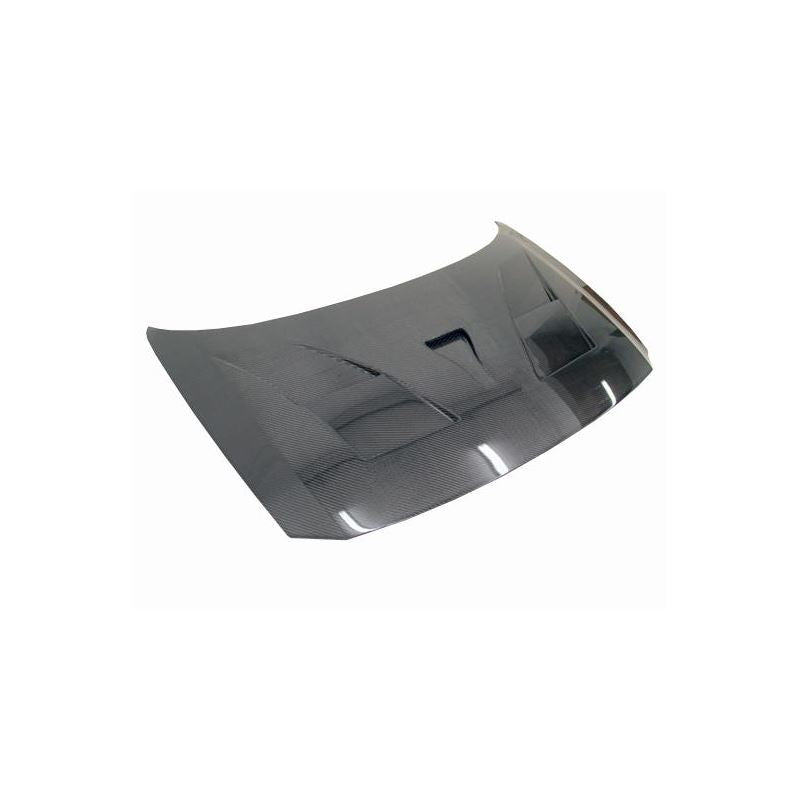 VIS Racing AMS Style Black Carbon Fiber Hood (11HDCRZHBAMS-010C)