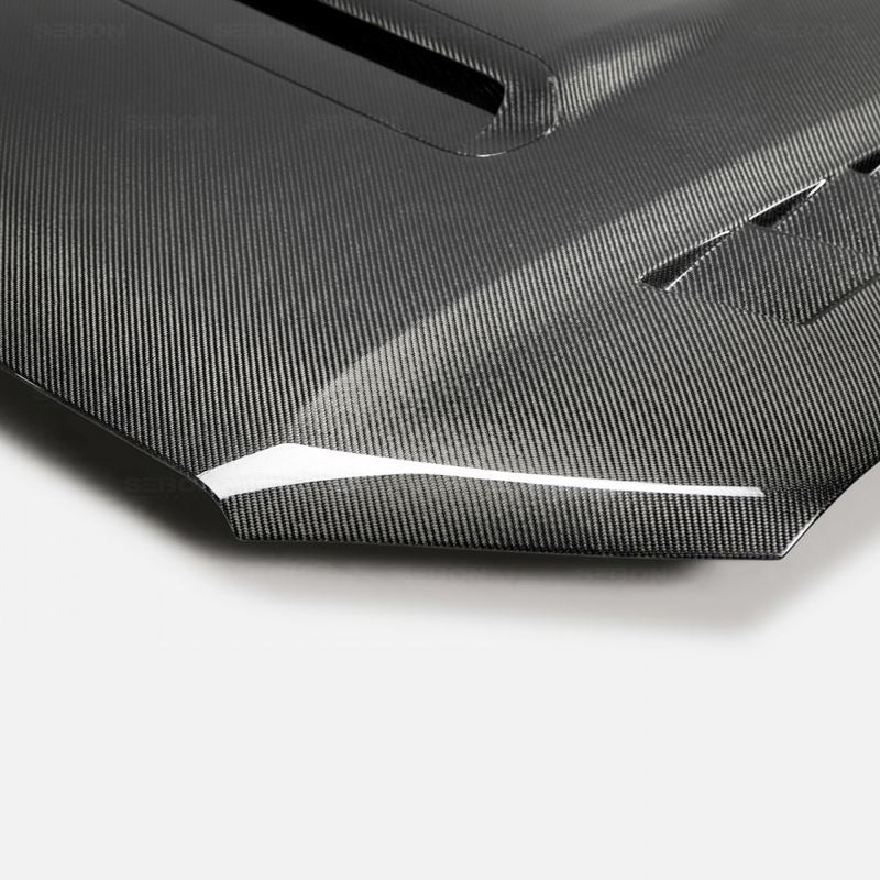 Seibon Carbon TS-STYLE CARBON FIBER HOOD for 2010-2021 Toyota 4Runner(HD18TY4R-TS)