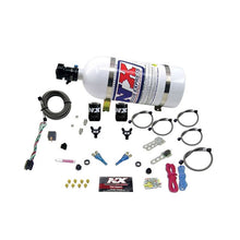 Load image into Gallery viewer, Nitrous Express 92-95 Dodge V8 TBI Dual Nozzle Nitrous Kit (50-125HP) w/10lb Bottle (20213-10)