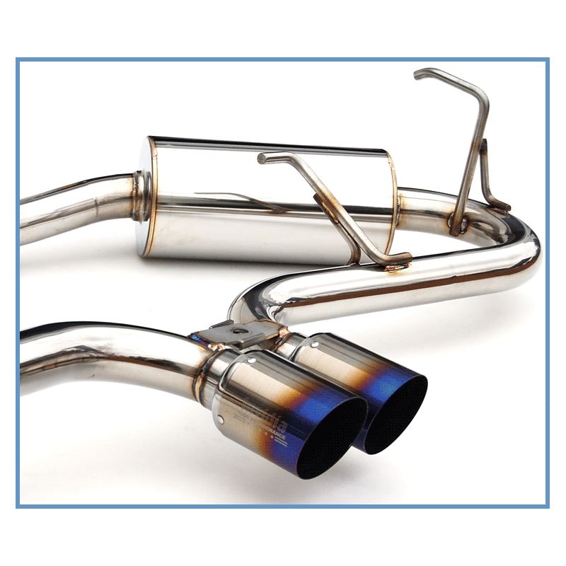 Invidia 05-06 Mini Cooper S 60mm (80mm tip) Titanium Tip Cat-back Exhaust *OVERSIZE SHIPPING* (HS05M (HS05MCSGTT)