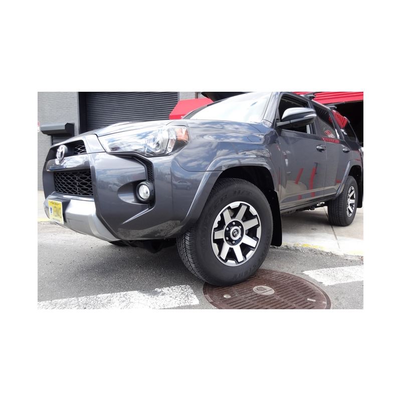 Rally Armor Black Mud Flap/Blue Logo for 2012-2019 Toyota 4Runner (MF48-UR-BLK/BL)