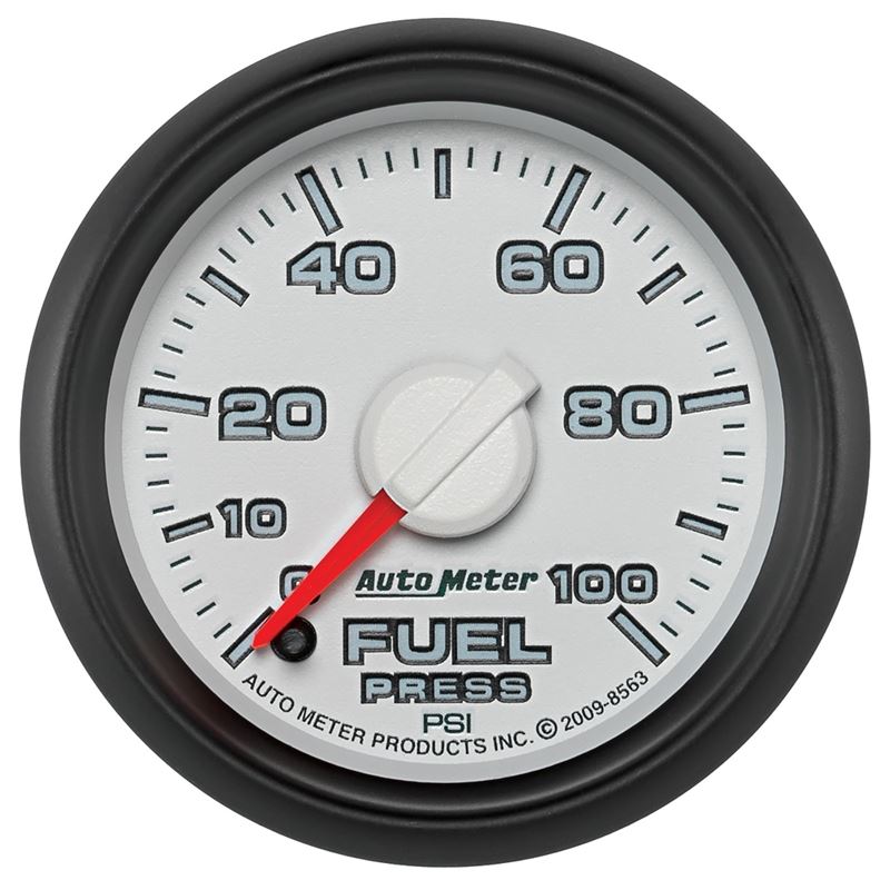 AutoMeter Factory Match 52.4mm Full Sweep Electronic 0-100 PSI Fuel Pressure Gauge Dodge (8563)