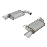 aFe MACH Force-Xp 2-1/2in 409 Stainless Steel Axle-Back Dual Exhaust w/Polished Tips (49-43085-P)