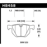 Hawk Performance HPS 5.0 Brake Pads (HB458B.642)