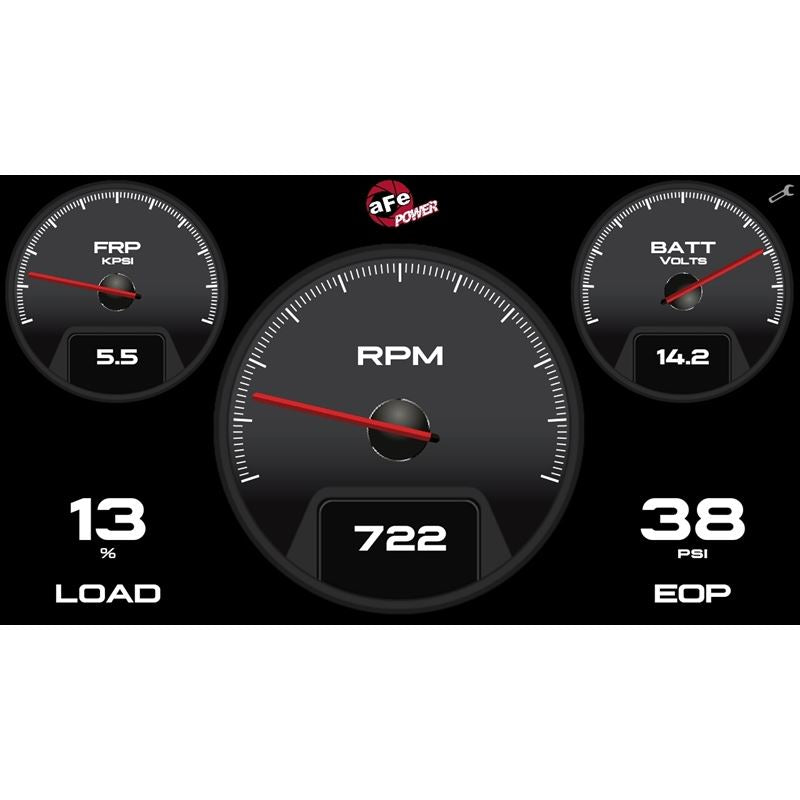 aFe AGD 5-1/2 IN Digital Gauge Display Monitor (77-91001)