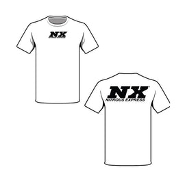 Nitrous Express LARGE WHITE T-SHIRT W/ BLACK NX (16514)