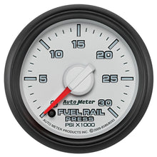 Load image into Gallery viewer, AutoMeter Factory Match Diesel Fuel Rail Pressure Gauge 52.4mm 0-30K PSI SE, Cummins 6.7 L, Dodge (8593)