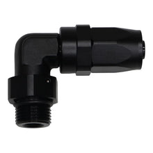 Load image into Gallery viewer, DeatschWerks 8AN ORB Female Swivel 90-Degree Hose End CPE - Anodized Matte Black(6-02-0828-B)