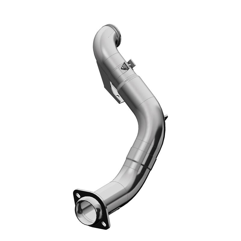 MBRP Exhaust 4in. Turbo Down Pipe AL-EO # D-763-1 (FALCA460)