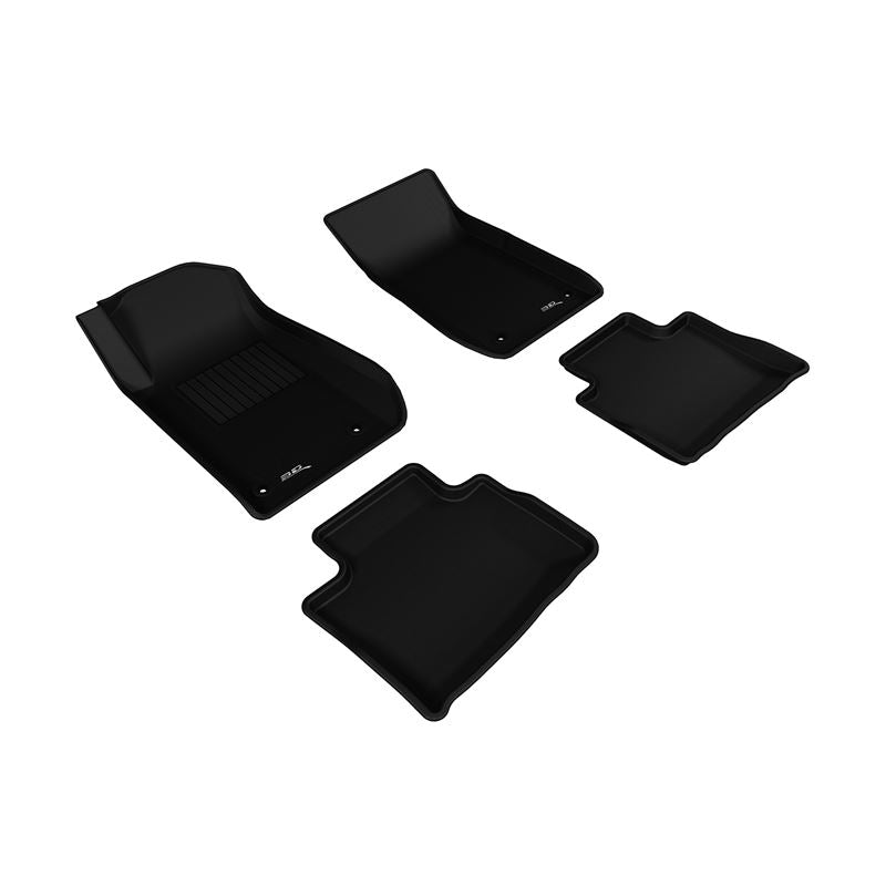 3D Maxpider KAGU Floor Mat, BLACK, 1ST ROW/2ND ROW (L1CH06401509)