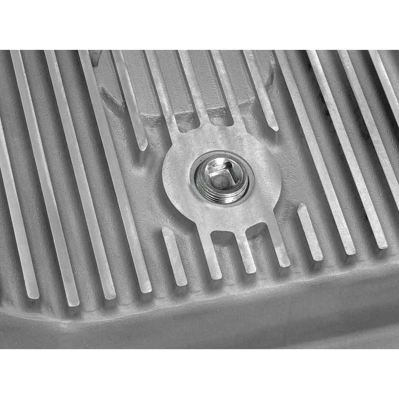 aFe Power Transmission Pan Raw w/ Machined Fins (46-70180)