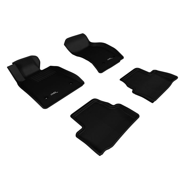 3D Maxpider KAGU Floor Mat, BLACK, 1ST ROW/2ND ROW (L1CD00601509)