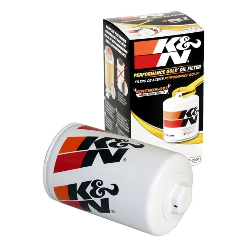 K&N Performance Gold Oil Filter (HP-2001)