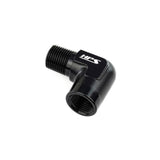 HPS Pefromance 90 deg 1/4 NPT Male to Female Adapter Aluminum (AN914-02)