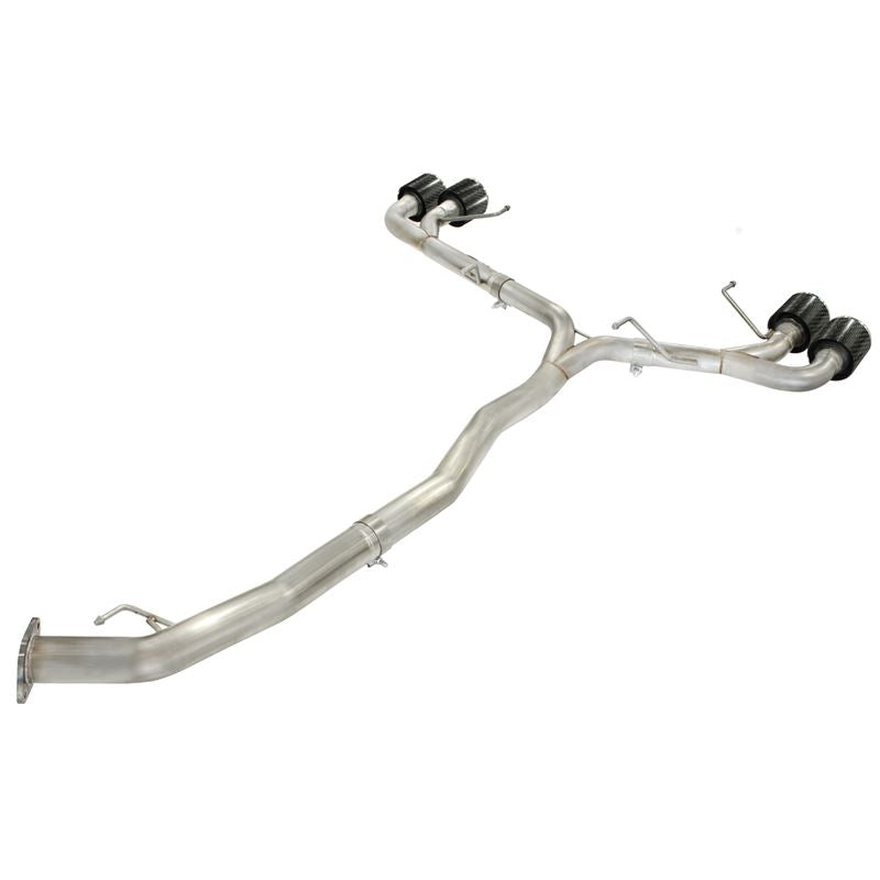 Takeda 3 IN to 2-1/2 IN 304 Stainless Steel Cat-Back Exhaust System (49-36108-C)