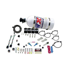 Load image into Gallery viewer, Nitrous Express GM EFI Dual Stage Nitrous Kit (50-150HP x 2) w/10lb Bottle (20224-10)