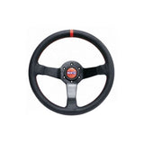 Sparco Champion Racing Steering Wheel, Black Leather (015TCHMP)