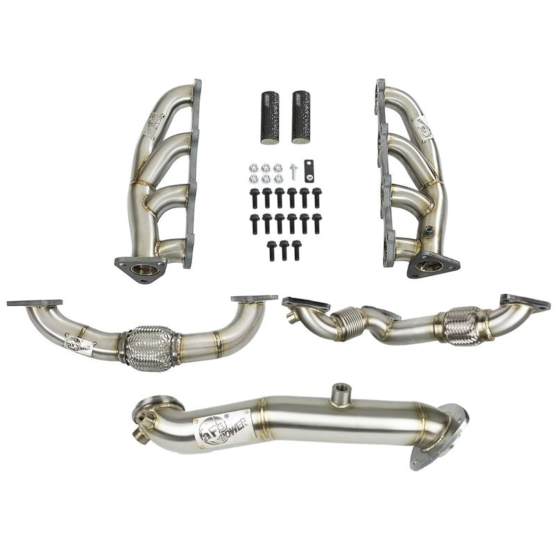 aFe Twisted Steel 304 Stainless Steel Race Series Performance Package (48-34137)