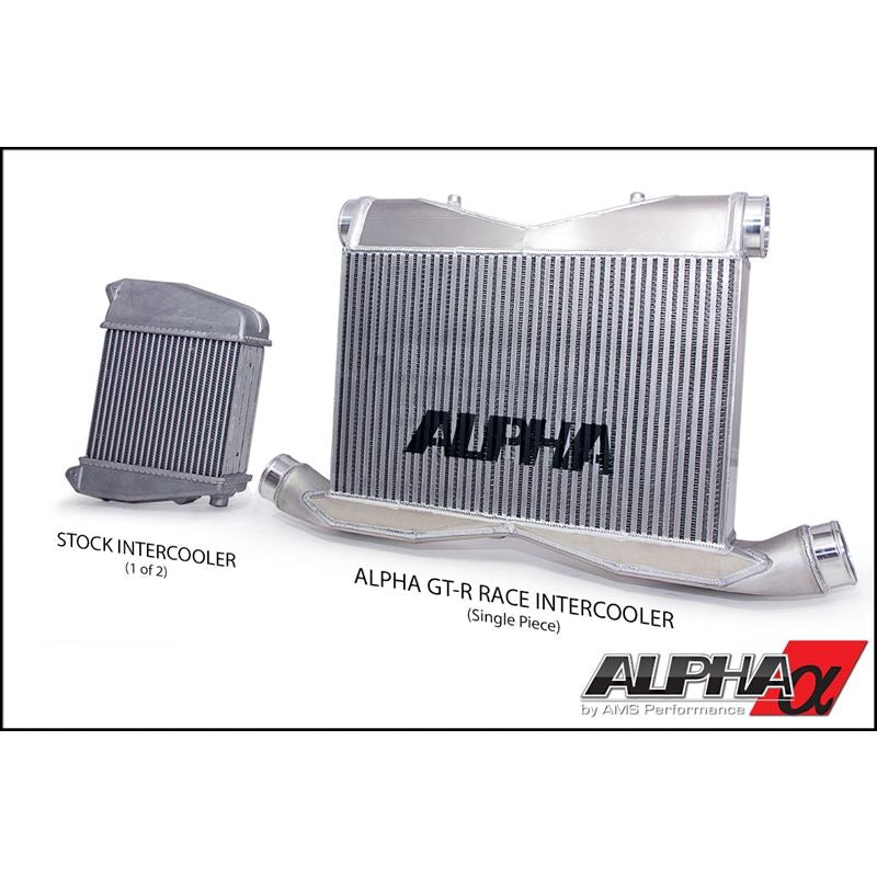 ALPHA Performance R35 GT-R Race Front Mount Intercooler Upgrade - 2009-2011 (ALP.07.09.0008-1)