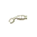 Deatschwerks 6AN Female Swivel 45-degree Hose End PTFE (incl 1 Olive Insert) (6-02-0851)