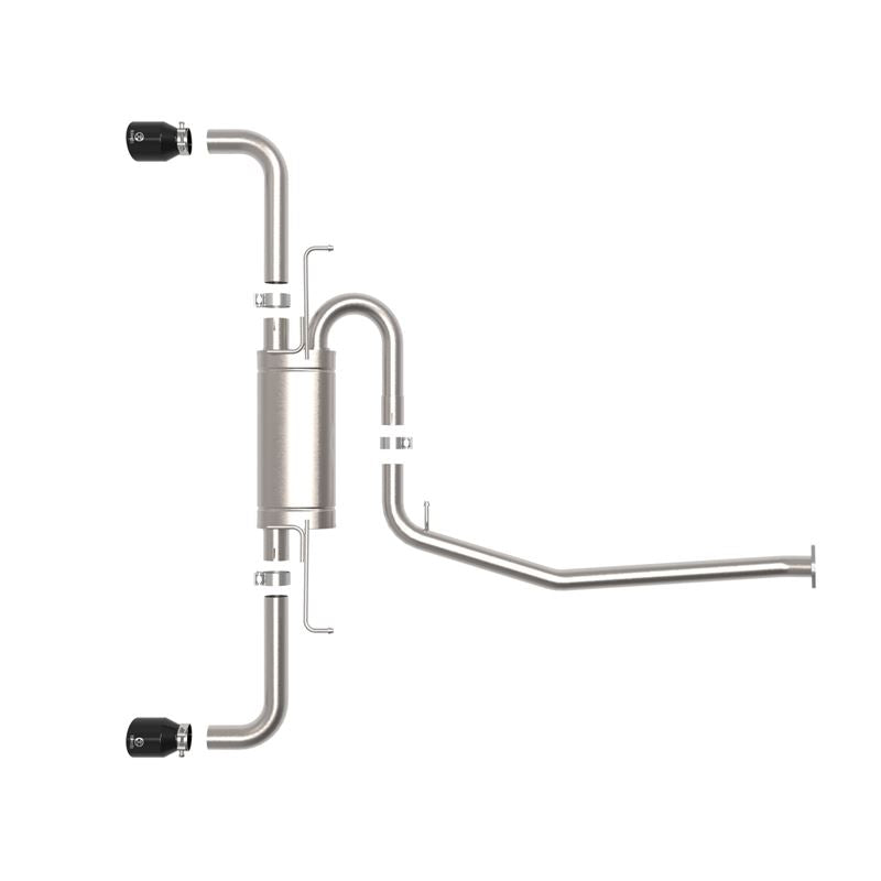 Takeda Cat-Back Exhaust System for 2019-2022 Toyota RAV4(49-36053-B)