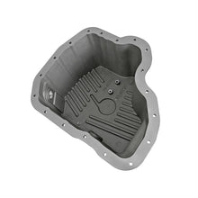 Load image into Gallery viewer, aFe Pro Series Engine Oil Pan Black w/ Machined Fins (46-70342)