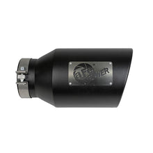 Load image into Gallery viewer, aFe MACH Force-Xp 409 Stainless Steel Clamp-on Exhaust Tip Black (49T50801-B15)