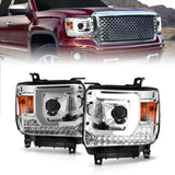 ANZO USA Projector Headlight for GMC Sierra 1500/2500/3500 (111553)