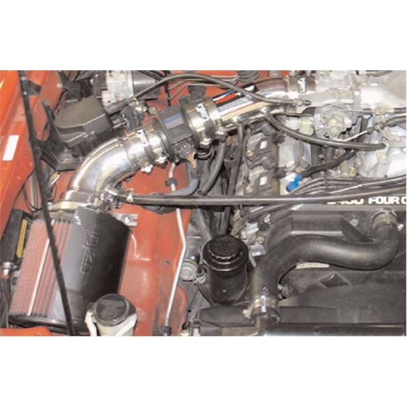 Injen 96-98 4Runner / Tacoma 3.4L V6 only Wrinkle Black Power-Flow Air Intake System (PF2050WB)