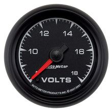 Load image into Gallery viewer, AutoMeter ES 2-1/16in 18V Digital Stepper Motor Voltmeter (5991)