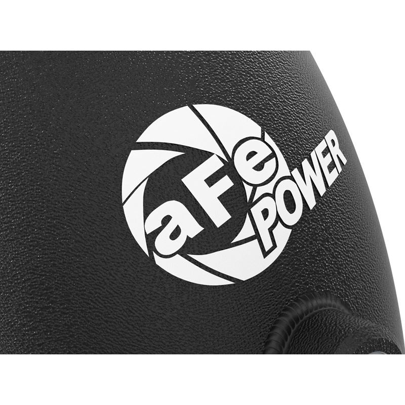 aFe Power BladeRunner 3.5in Aluminum Cold Charge Pipe - Black for 20-23 GM Diesel Trucks V8 6.6L L5P (46-20449-B)