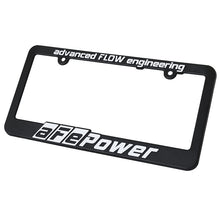 Load image into Gallery viewer, aFe Promotional POWER License Plate Frame (40-10097)