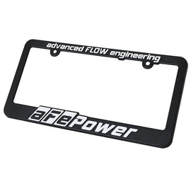 aFe Promotional POWER License Plate Frame (40-10097)