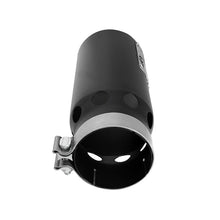 Load image into Gallery viewer, aFe SATURN 4S 409 Stainless Steel Clamp-on Exhaust Tip Black Right Side Exit (49T40501-B122)