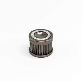 Deatschwerks In-line fuel filter element stainless steel 100 micron. Fits w/DW 70mm housing (8-02-070-100)