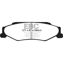 Load image into Gallery viewer, EBC Greenstuff 2000 Series Sport Brake Pads (DP21160)