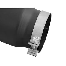 Load image into Gallery viewer, aFe MACH Force-Xp 409 Stainless Steel Clamp-on Exhaust Tip Black (49T50601-B12)