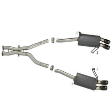 Load image into Gallery viewer, aFe MACH Force-Xp 2-1/2 in 304 Stainless Steel Cat-Back Exhaust w/Black Tips (49-36339-B)