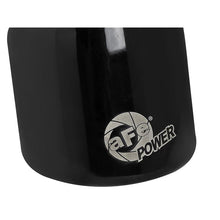 Load image into Gallery viewer, aFe MACH Force-Xp 409 Stainless Steel Clamp-on Exhaust Tip Black (49T25404-B06)