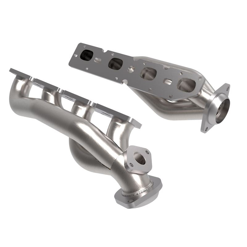 aFe Power Twisted Steel Stainless ShortTube Header for 2019-2020 Ram 2500(48-32029)