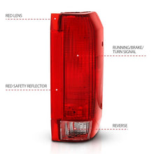 Load image into Gallery viewer, ANZO USA Tail Light Assembly, Red/Clear Lens, OE Replacement, (311306)