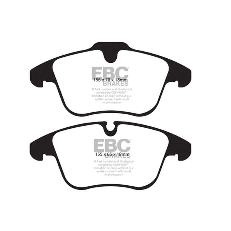 EBC Greenstuff 2000 Series Sport Brake Pads (DP21911)