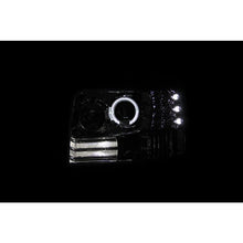 Load image into Gallery viewer, ANZO USA 1992-1996 Ford F-150 Projector Headlights w/ Halo Black w/ Side Markers and Parking Lights (111184)