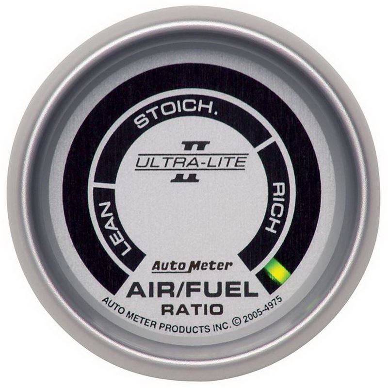 AutoMeter Ultra-Lite II 2 1/16in Air/Fuel Ratio-Narrowband Lean-Rich LED Array Gauge (4975)